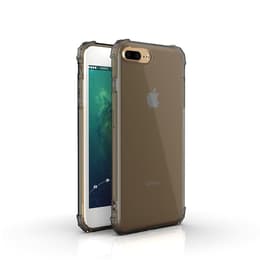 Coque iPhone 7 Plus/8 Plus - Silicone - Noir/Transparent