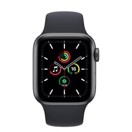 Apple Watch (Series SE) GPS 40 mm - Aluminium Gris sidéral - Bracelet sport Noir