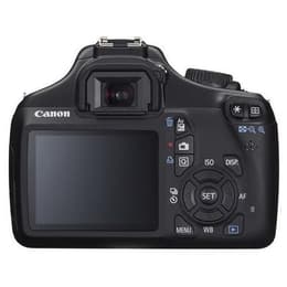 Reflex Canon EOS 1100D - Noir + Objectifs Zoom Lens EF-S 18-55mm f/3.5-5.6 IS II + EF-S 70-300mm f/4-5.6 DG Macro