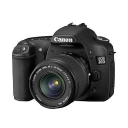 Reflex Canon EOS 30D Noir + Objectif Canon EF-S 18-55 mm