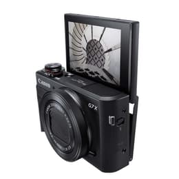 Compact - Canon PowerShot G7X Noir + Objectif Canon Zoom Lens 4.2x IS 8.8-36.8mm f/1.8-2.8