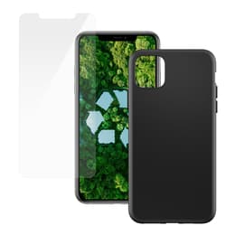 Coque iPhone 11 Pro Max et écran de protection - Plastique - Noir
