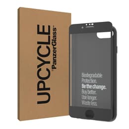 Coque iPhone SE (2022/2020)/8/7/6/6S et écran de protection - Plastique - Noir