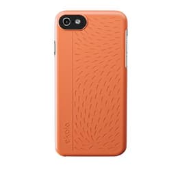 Coque iPhone SE (2022/2020)/8/7/6/6S - Matière naturelle - Orange