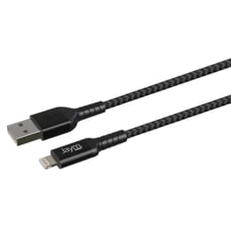 Cable JAYM Ultra-Renforcé 2,5 m - USB-A vers Lightning (Certifié MFI) Garanti à  Vie - Fabriqué en Fibre Dupont Kevlar