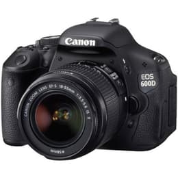 Reflex - Canon EOS 600D - Noir + Objectif Canon EF 75-300mm f/4-5.6 III