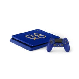 PlayStation 4 Slim 500Go - Bleu - Edition limitée Days of Play Blue