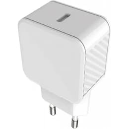 Chargeur secteur Mini USB C Power Delivery 30W Ultra-rapide Blanc Bigben