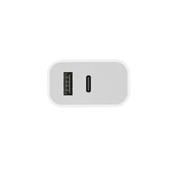 Chargeur secteur double USB A+C Power Delivery 37W (12+25W) Blanc Bigben