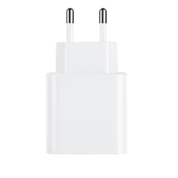 Chargeur secteur double USB A+C Power Delivery 37W (12+25W) Blanc Bigben