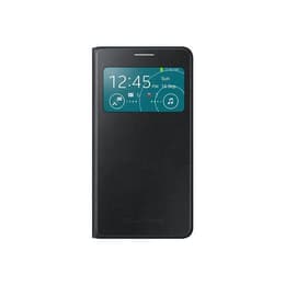 Coque Galaxy Grand 2 - Cuir - Noir