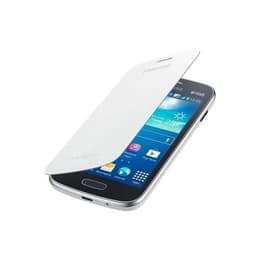 Coque Galaxy Ace 3 - Cuir - Blanc