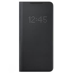 Coque Galaxy S21+ - Cuir - Noir