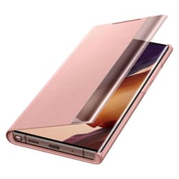 Coque Galaxy Note 20 Ultra - Cuir - Rose