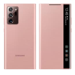 Coque Galaxy Note 20 Ultra - Cuir - Rose