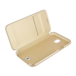 Coque Galaxy J5 (2017) - Cuir - Beige