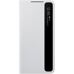 Coque Galaxy S21+ - Cuir - Gris