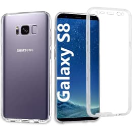 Coque Galaxy S8 - Silicone - Lavande Transparente