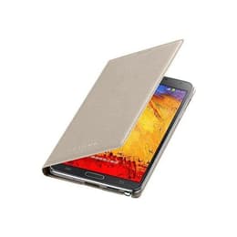 Coque Galaxy Note 3 et écran de protection - Cuir - Beige