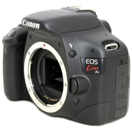 Reflex - Canon EOS KISS X4 - Noir + Objectif Canon EFS 18-55 mm f/3.5-5.6 IS
