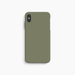 Coque iPhone XS Max - Matière naturelle - Vert