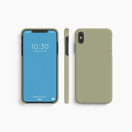 Coque iPhone XS Max - Matière naturelle - Vert