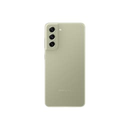 Coque Samsung S21 FE 5G - Matière naturelle - Blanc