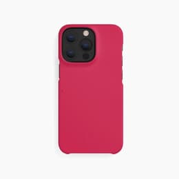 Coque iPhone 13 Pro - Matière naturelle - Rouge