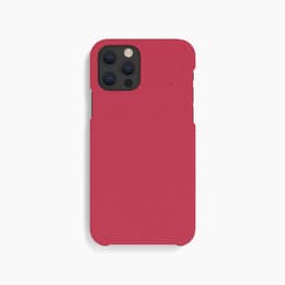 Coque iPhone 12 Pro Max - Matière naturelle - Rouge