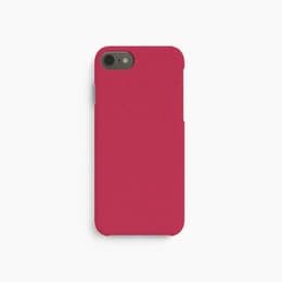 Coque iPhone 6/7/8/SE - Matière naturelle - Rouge