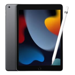 Pack iPad 10,2" 9e génération + Apple Pencil - 64GB - Gris Sidéral - Sans Port Sim