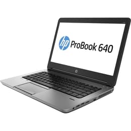 HP ProBook 640 G1 14" Core i5 2,5 GHz - SSD 128 Go - 8 Go QWERTZ - Allemand