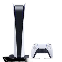 PlayStation 5 Digital Edition 825Go - Blanc + Horizon Forbidden West