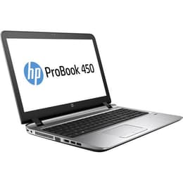 HP ProBook 450 G3 15" Core i5 2.3 GHz - SSD 256 Go - 8 Go QWERTY - Anglais (US)