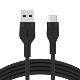 Câble Belkin Boost Charge Flex Câble silicone USB-A vers USB-C 2M