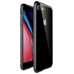 Coque iPhone 7/8/SE 2020/2022 et écran de protection - Plastique - Noir