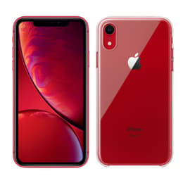 Pack iPhone XR + Coque Apple (Transparent) - 128 Go - PRODUCT(Red) - Débloqué