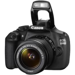 Reflex Canon EOS 1200D - Noir + Objectif Canon EF-S 18-55mm 1:4-5.6 IS STM