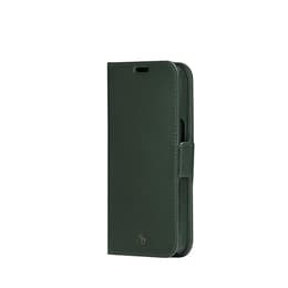 Coque iPhone 14 Plus - Cuir - Vert