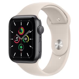 Apple Watch (Series 3) GPS 42 mm - Aluminium Gris - Bracelet sport Blanc