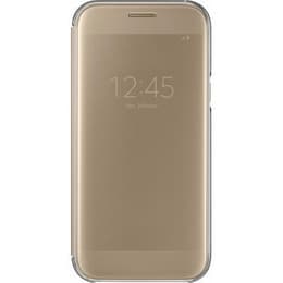 Coque Galaxy A5 (2017) - Cuir - Or