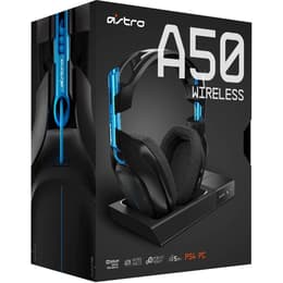 Casque réducteur de bruit gaming sans fil avec micro Astro A50 - Noir/Bleu