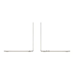 MacBook Air 13.3" (2022) - Apple M2 avec CPU 8 cœurs et GPU 8 cœurs - 8Go RAM - SSD 256Go - AZERTY - Français