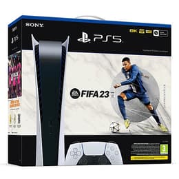 PlayStation 5 825Go - Blanc - Edition limitée Digital + FIFA 23