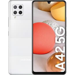 Galaxy A42 5G 128 Go Dual Sim - Point Prisme Blanc - Débloqué