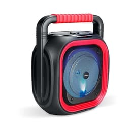Enceinte Bluetooth Schneider MINIHPBR - Noir/Rouge