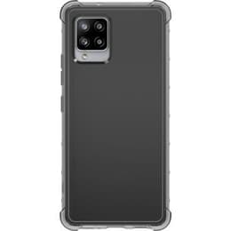Coque Galaxy A42 5G - Silicone - Noir Transparent