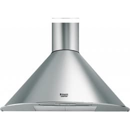Hotte décorative Hotpoint Cooker hood Wall-mounted Stainless steel 363 M³/H HR 90.T IX/HA