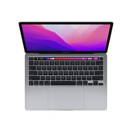 MacBook Pro 13.3" (2022) - Apple M2 avec CPU 8 cœurs et GPU 10 cœurs - 8Go RAM - SSD 256Go - QWERTZ - Allemand