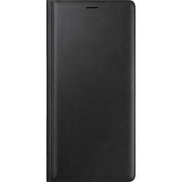 Coque Galaxy Note9 - Cuir - Noir